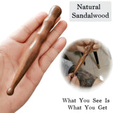 KINTEGOOD Poignée ergonomique en bois de santal pour une prise en main sûre