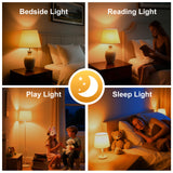 Ambiance 1800K Kinur Amber Sommeil pour un éclairage chaleureux et relaxant.