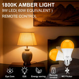 Lumière bleue bloquée par Kinur Amber Sommeil pour un cadre nocturne plus confortable.