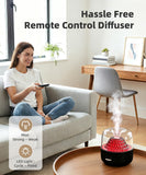KinYiLO diffuseur illuminations douces avec sept couleurs lumineuses ajustables.
