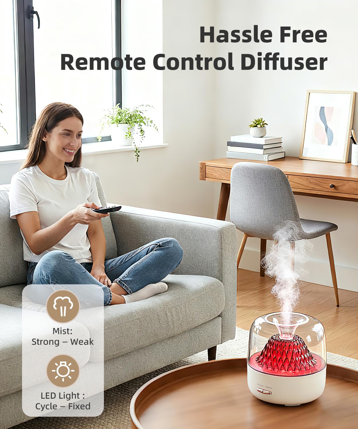 KinYiLO Diffuseur Arrêt Automatique : sécurité et tranquillité nocturnes.