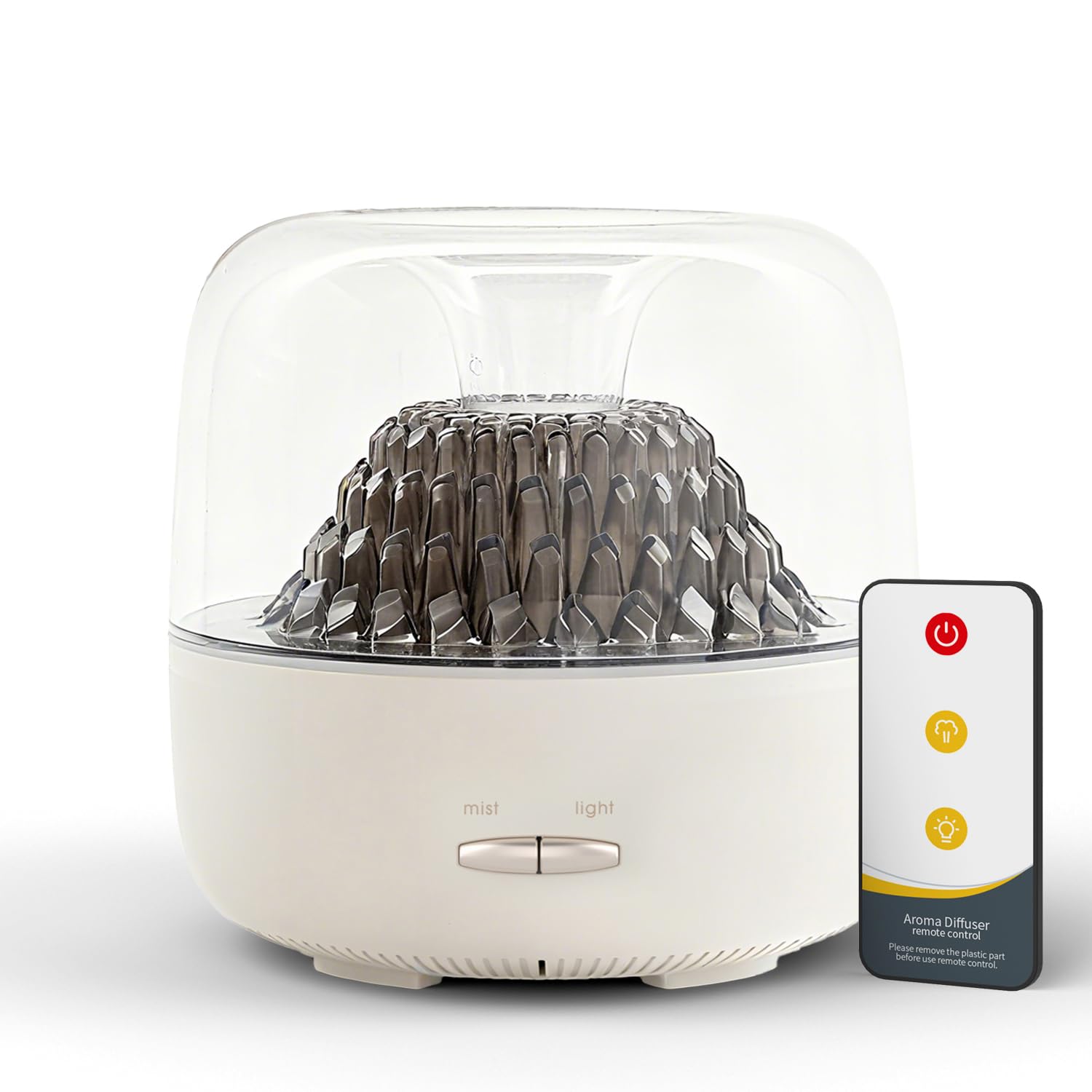KinYiLO Diffuseur Volcan Ambiance : parfum discret et lumière apaisante.