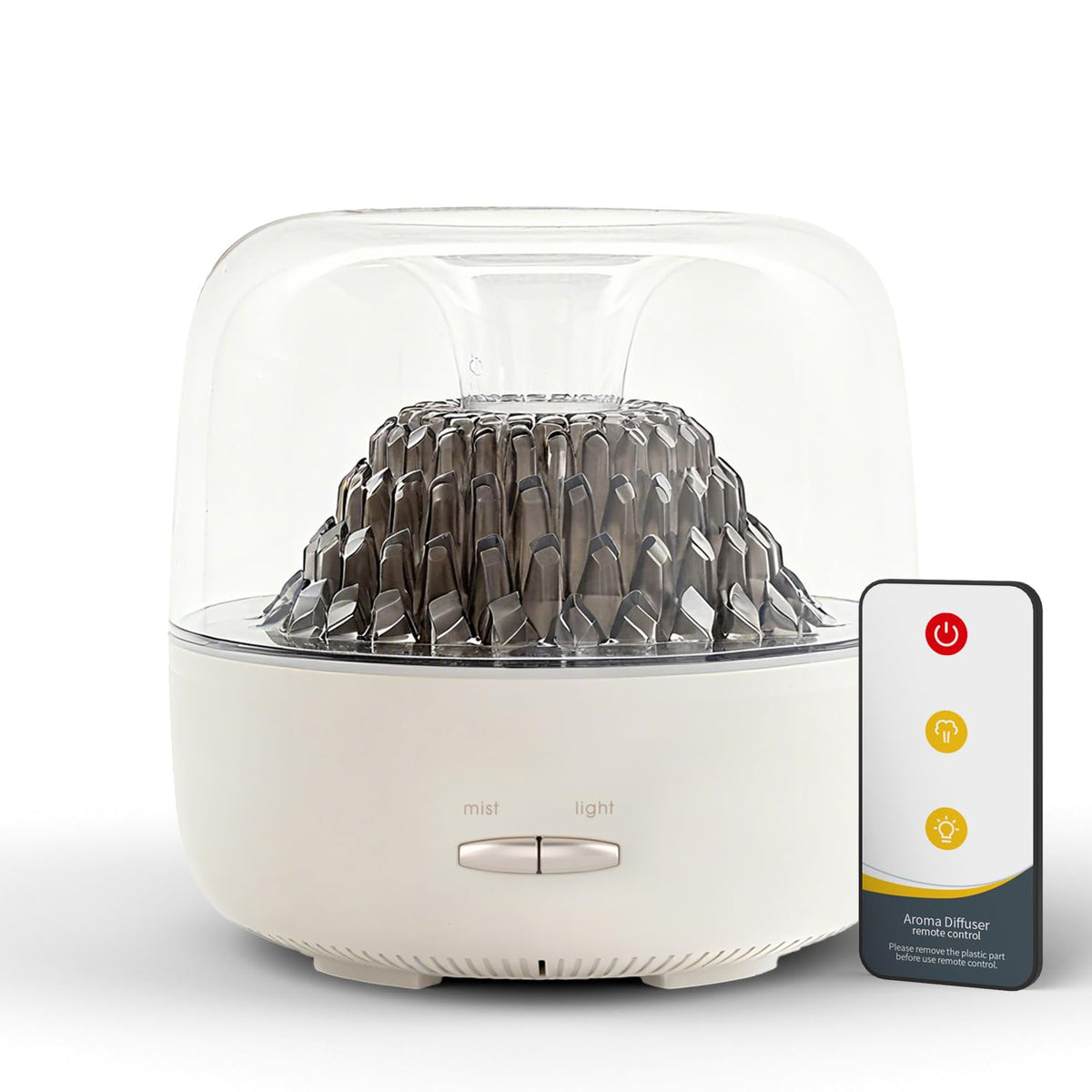 KinYiLO Diffuseur Volcan Ambiance : parfum discret et lumière apaisante.