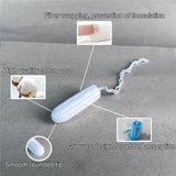 Tampons Kinzino couche maille coton enveloppe pour limiter les fibres.