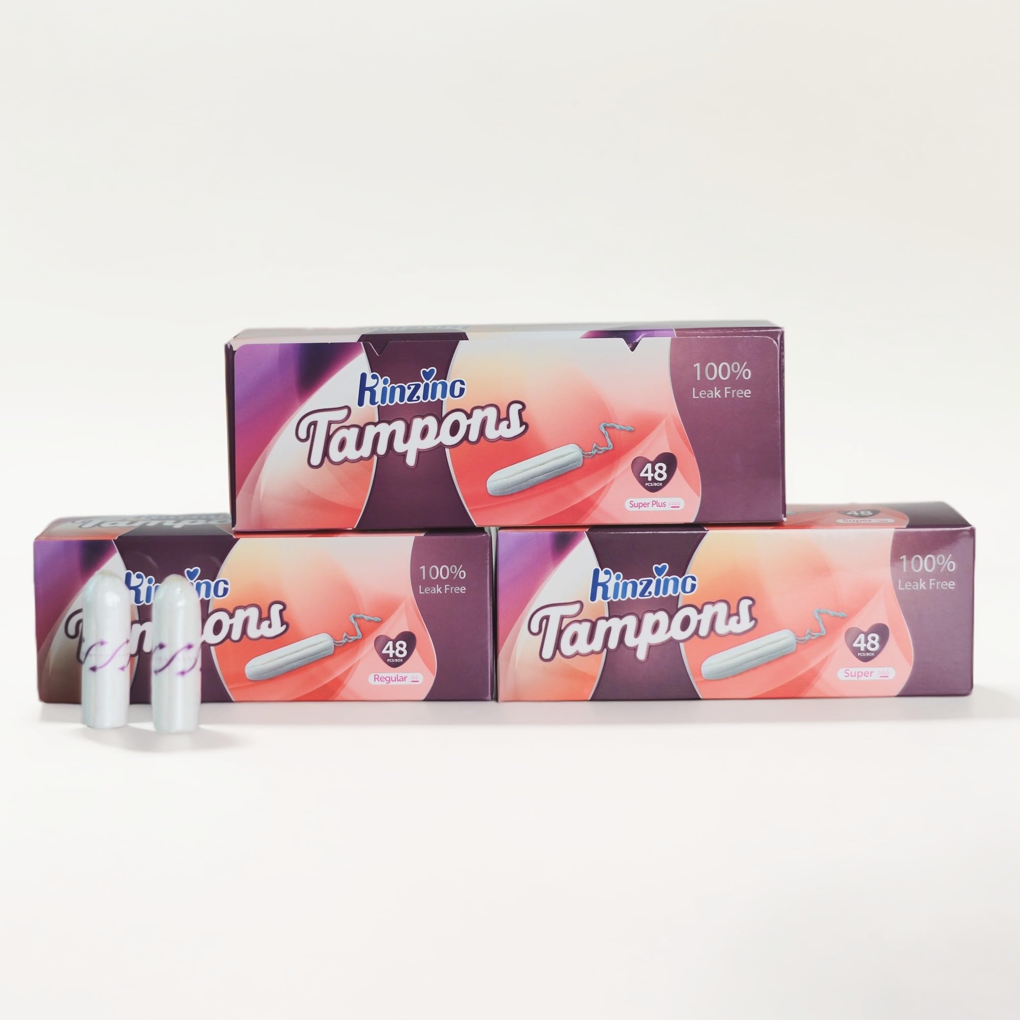 Tampons Kinzino expansion uniforme qui s adapte au flux.