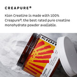 Kion Creatine sans gluten et sans soja pour certains régimes.