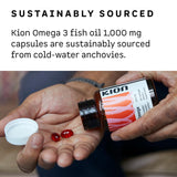 Kion Omega, EPA et DHA équilibrés par portion