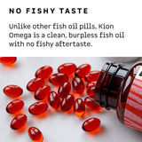 Kion Omega, capsules sans goût et sans arrière-goût de poisson