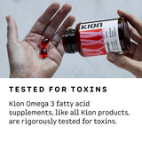 Kion Omega, préservé au romarin et astaxanthine pour fraîcheur