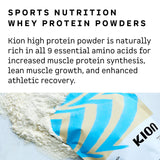 Kion proteine isolee origine vache nourrie a lherbe et pasture.