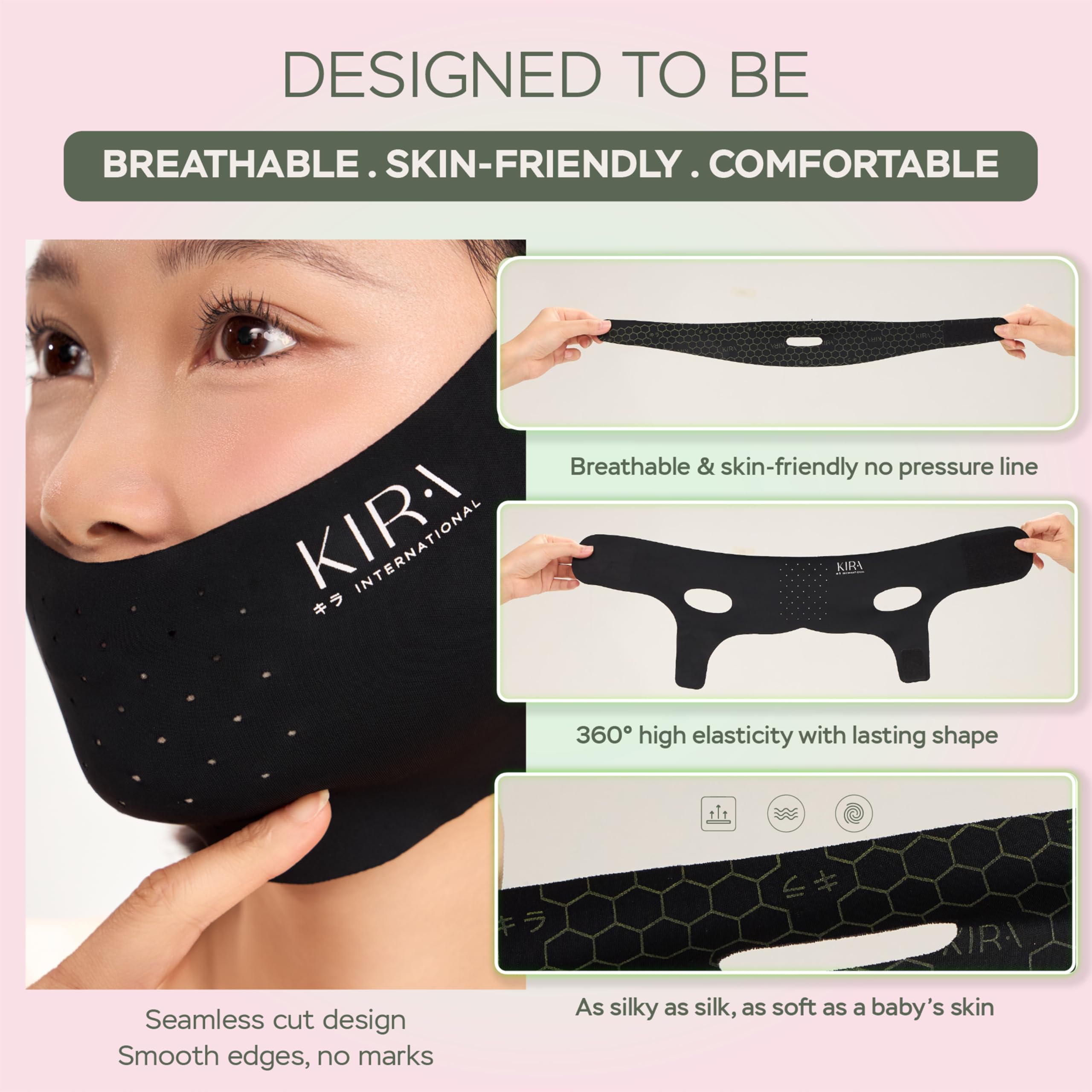 KIRA INTERNATIONAL, contours jawline lifting, silhouette faciale plus harmonieuse.
