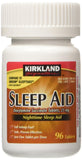 KIRKLAND Sommeil Doxylamine: bouteille prête pour favoriser un sommeil nocturne plus profond.