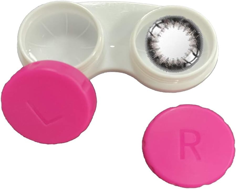 Ensemble KISEER de quatre étuis, parfait pour différencier lentilles