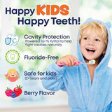 Kiss My Face dentifrice enfant avec aloé et huile d arbre à thé pour haleine fraîche