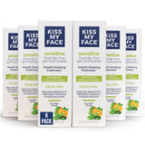 Kiss My Face Sensitive en gel citron-menthe sur flacon, douceur gingivale
