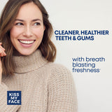 Dentifrice Kiss My Face Sensitive avec huile arbre a the et aloe, douceur sensorielle