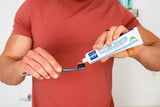 Kiss My Face dentifrice aloe vera et huiles essentielles, parfum naturel.