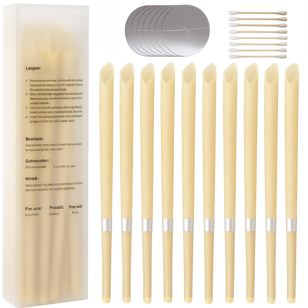 Kit de nettoyage des oreilles 10 pièces ensemble, pratique et sûr pour le confort auditif.