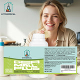 Contenu et flacon Germall Plus, compatible avec de nombreuses bases cosmétiques.