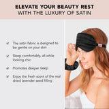 Masque Kitsch ajustable avec bandeau sûr toute la nuit