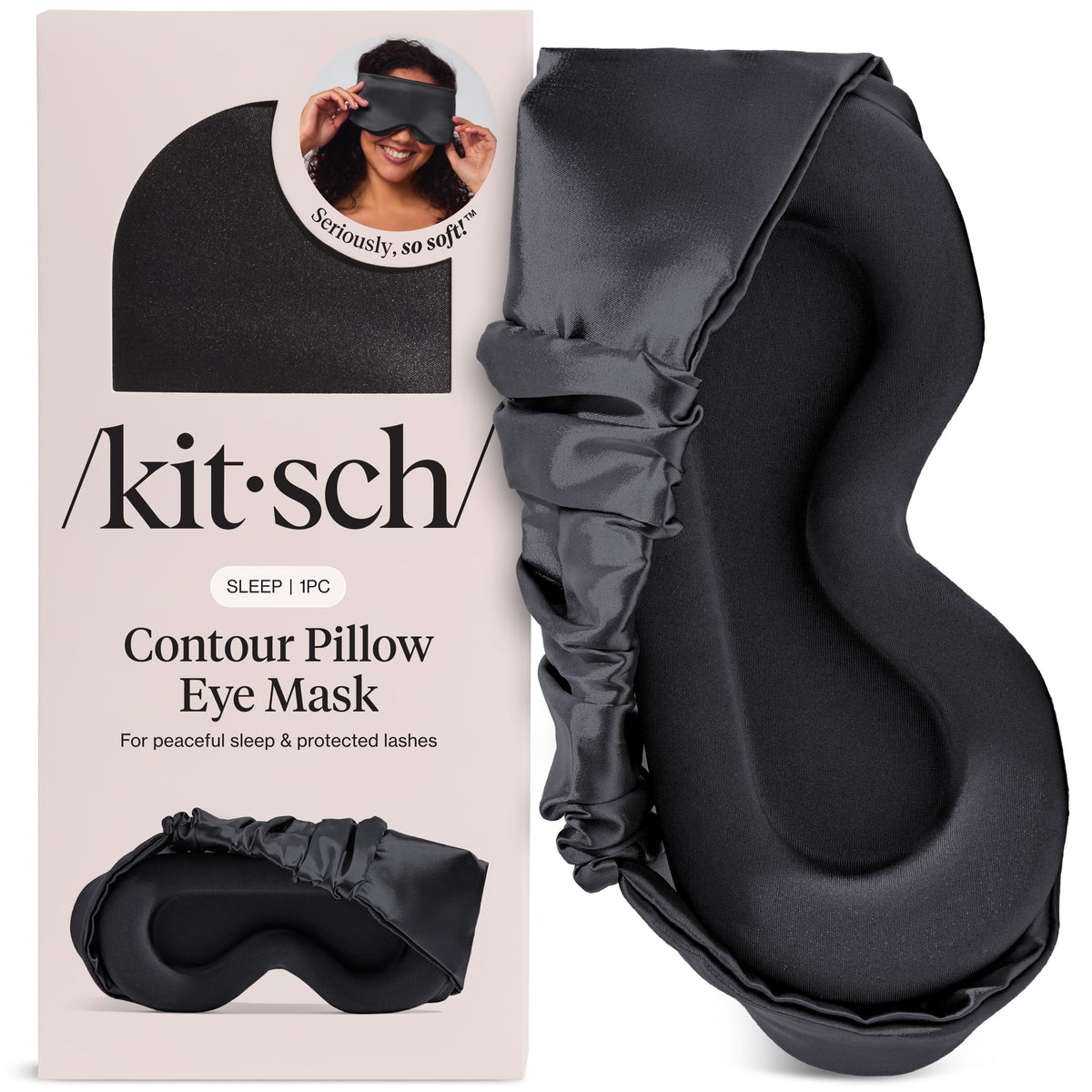 Masque yeux Kitsch contour pour un confort profilé et repos nocturne agréable