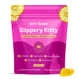 KITTYQUEEN Slippery Kitty Gommes Ananas, gros plan, soutien potentiel à l'équilibre intime.