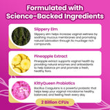 KITTYQUEEN Slippery Kitty Gommes, texture douce et hydratation naturelle.