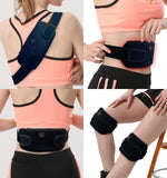 Kivdes chauffe-patch portable avec graphène, chauffage rapide pour soulager les crampes.