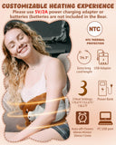 Kivdes Ours Chauffant USB, port USB-C pratique pour recharge rapide et usage nomade.