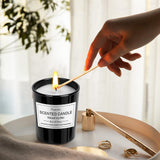 Mèche en coton sans plomb des bougies KIYTARBOO pour flamme stable