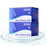 KKEOKE sachets-saline pour lavage nasal: douceur et facilité d'utilisation.