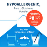 Sans lait et sans gluten, Klaire L-Glutamine, sécurité alimentaire.