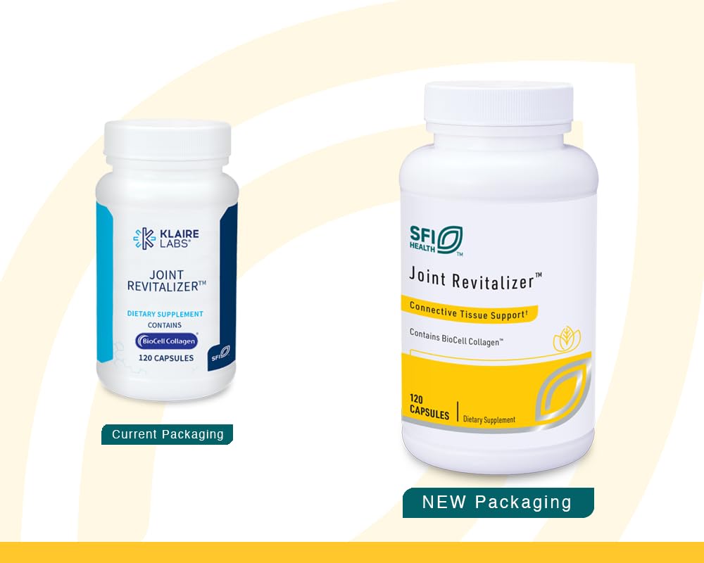 Capsules packaging du SFI Health Joint Revitalizer, dosage pratique pour routine quotidienne