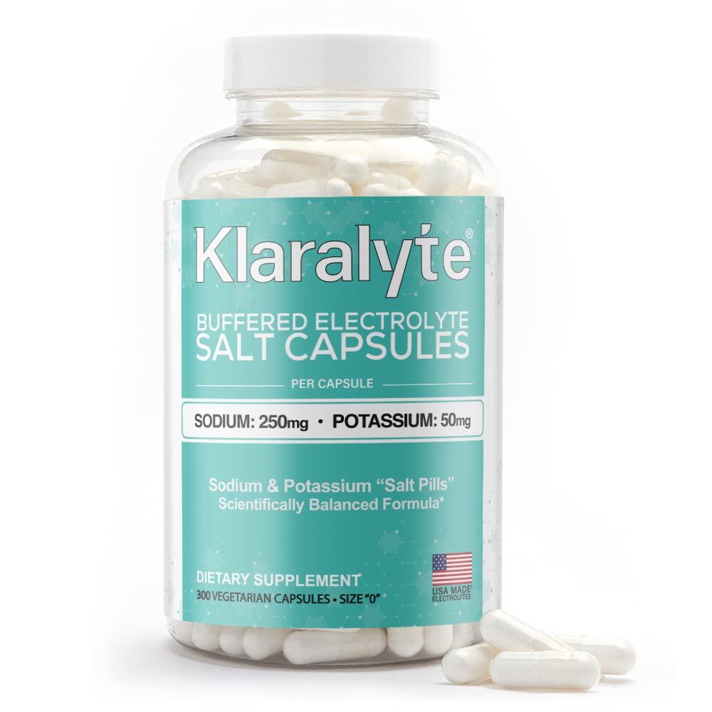 KLARALYTE: capsules-électrolytes pour hydratation quotidienne.