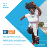 Klean Athlete Joint & Muscle, utilisateur sportif en entraînement illustrant le soutien quotidien.