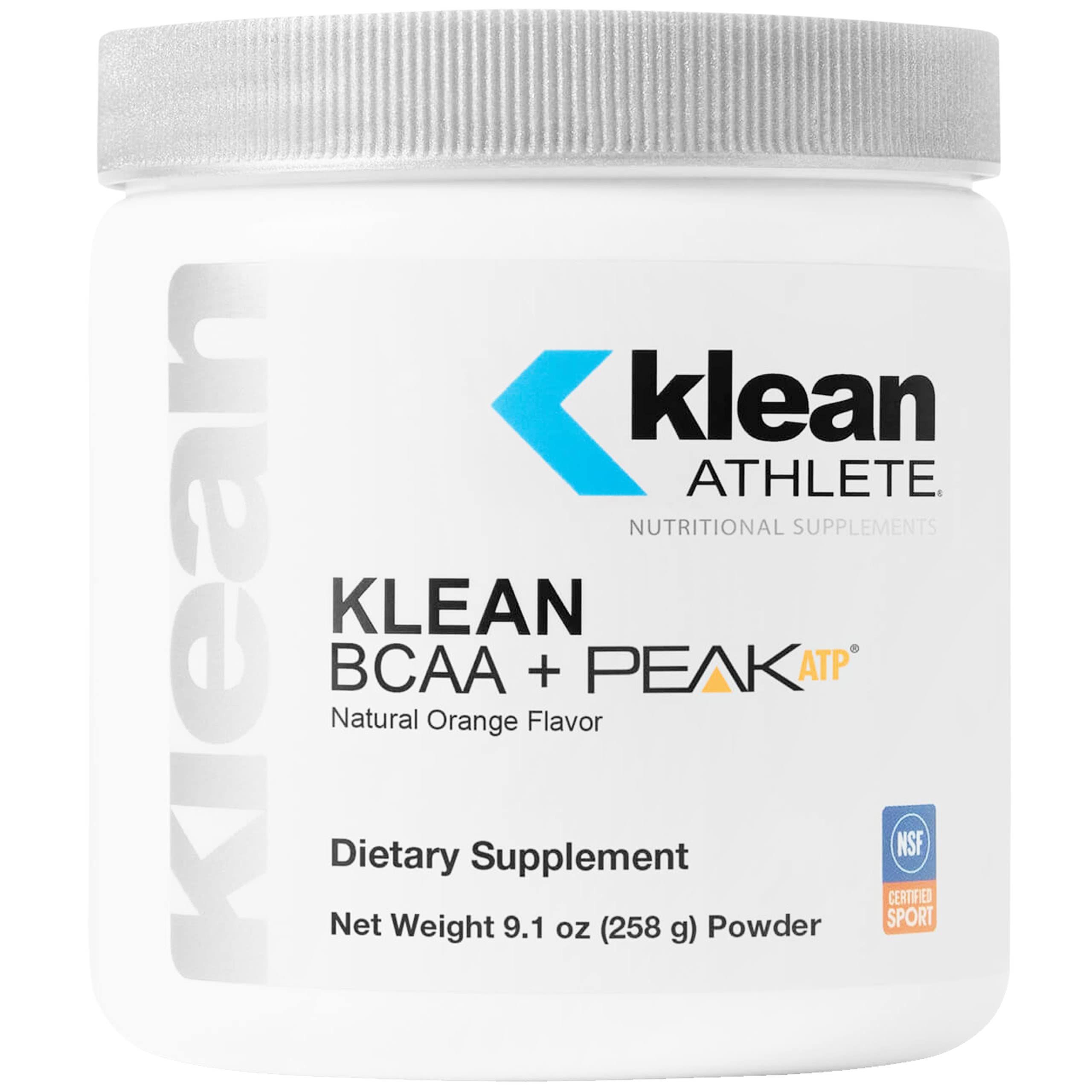 Bouteille Klean BCAA + Peak ATP prête à l’emploi, soutien énergétique et récupération.