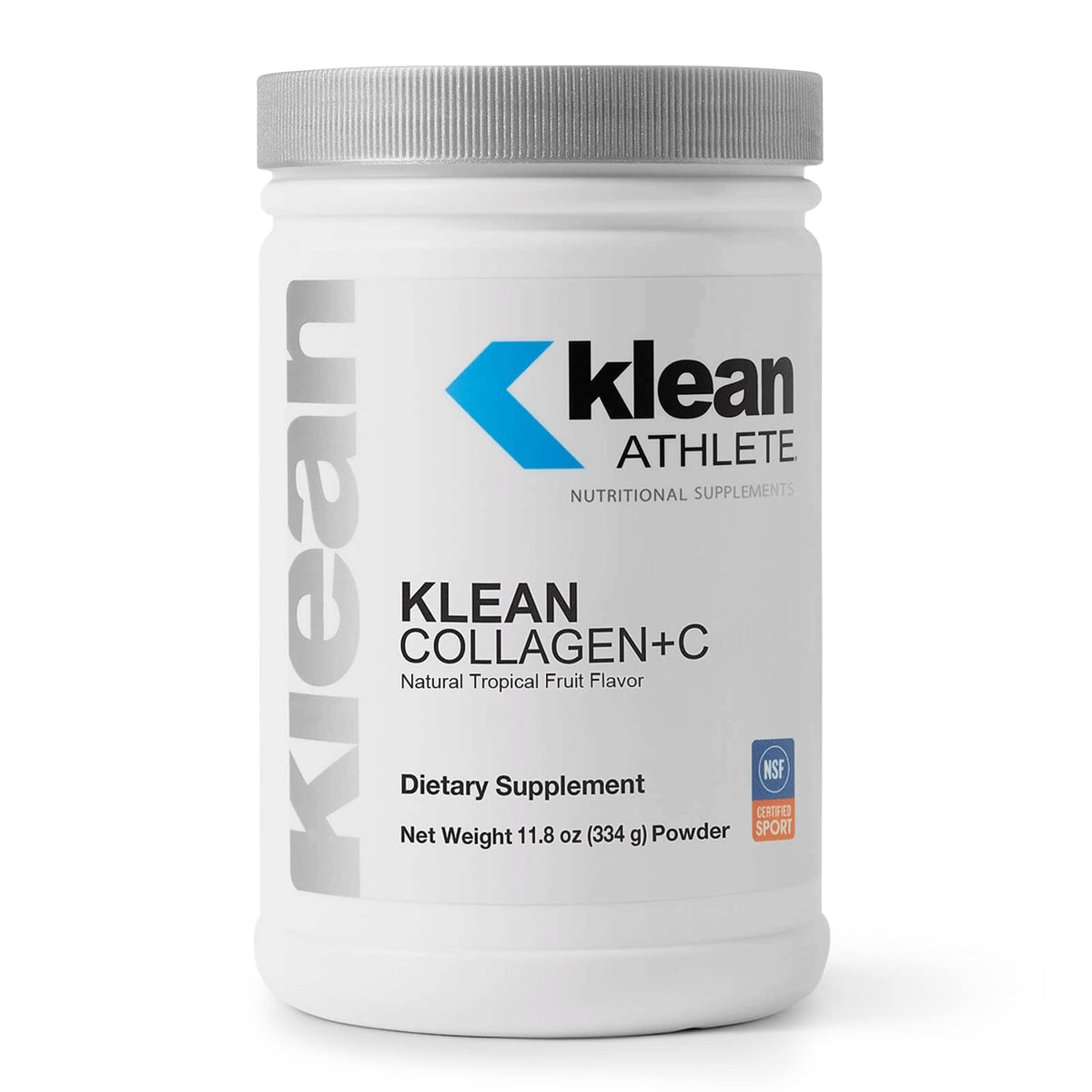Klean Athlete Klean Collagen+C en bouteille, soutien potentiel à la mobilité.