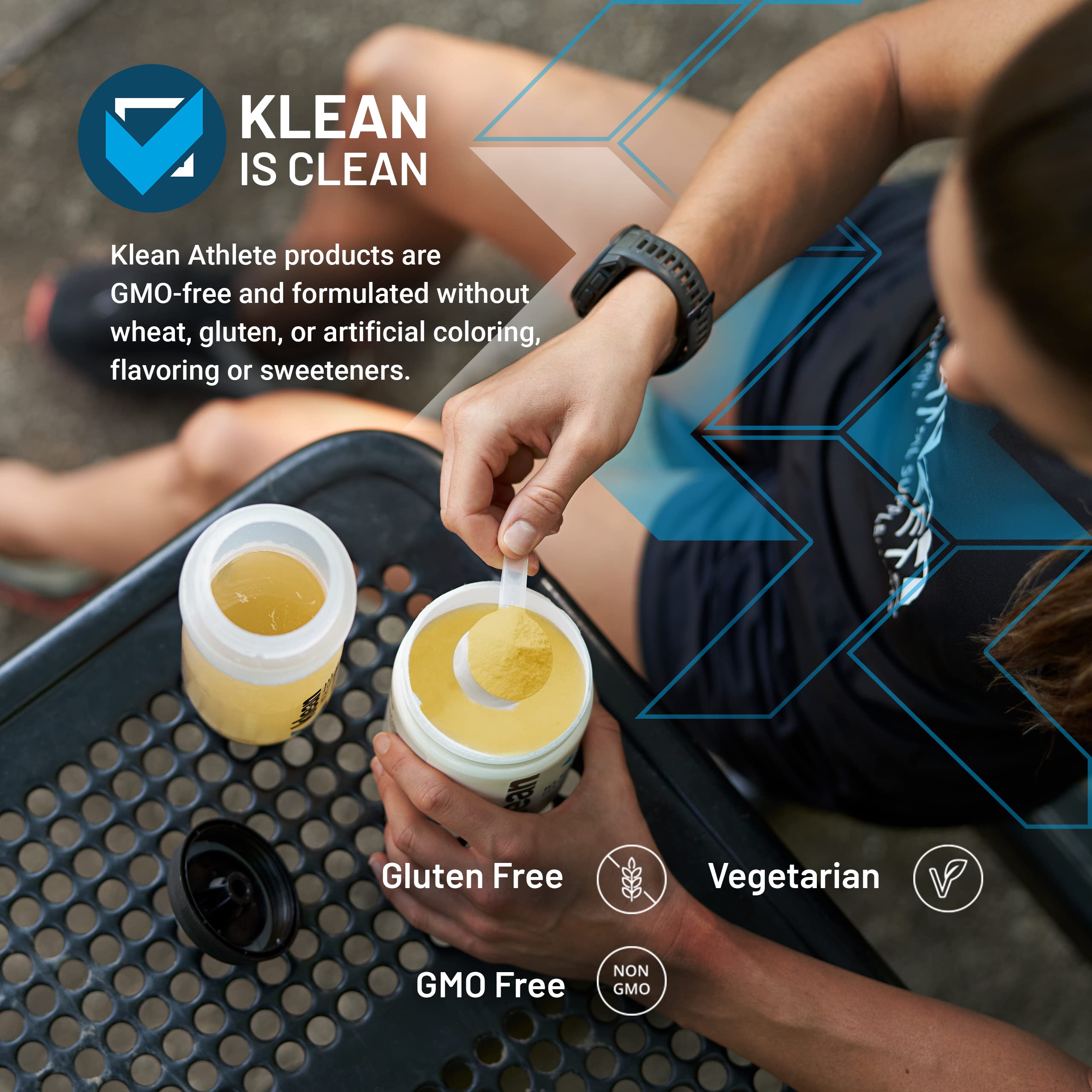 Étiquette Klean Essential Aminos + HMB – certifié Sport par NSF