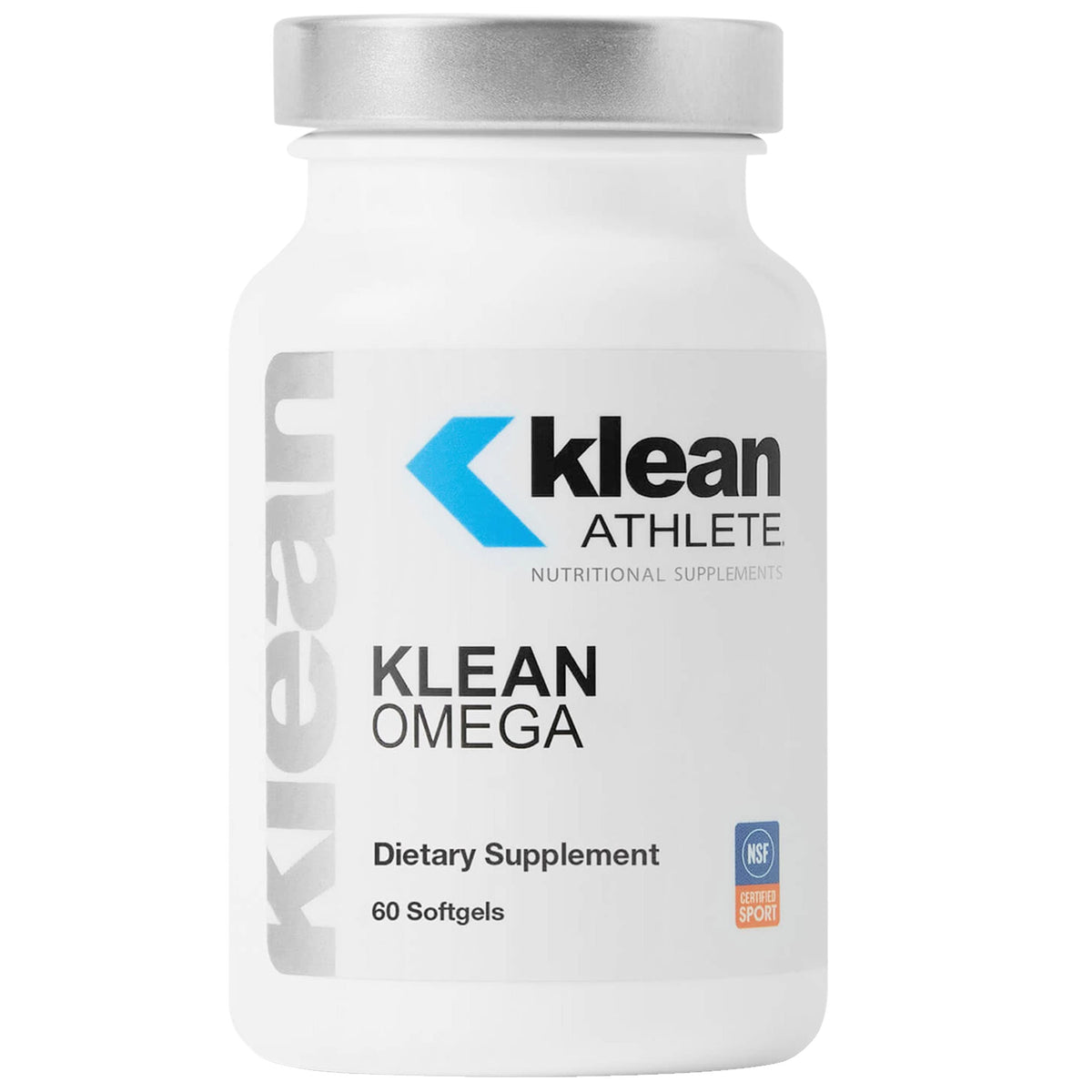 Klean Omega de Klean Athlete, bouteille huile poisson en triglycérides pour le soutien cardiovasculaire.