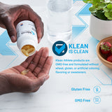 Étiquette NSF Certified for Sport sur Klean Omega, assure sécurité et traçabilité.