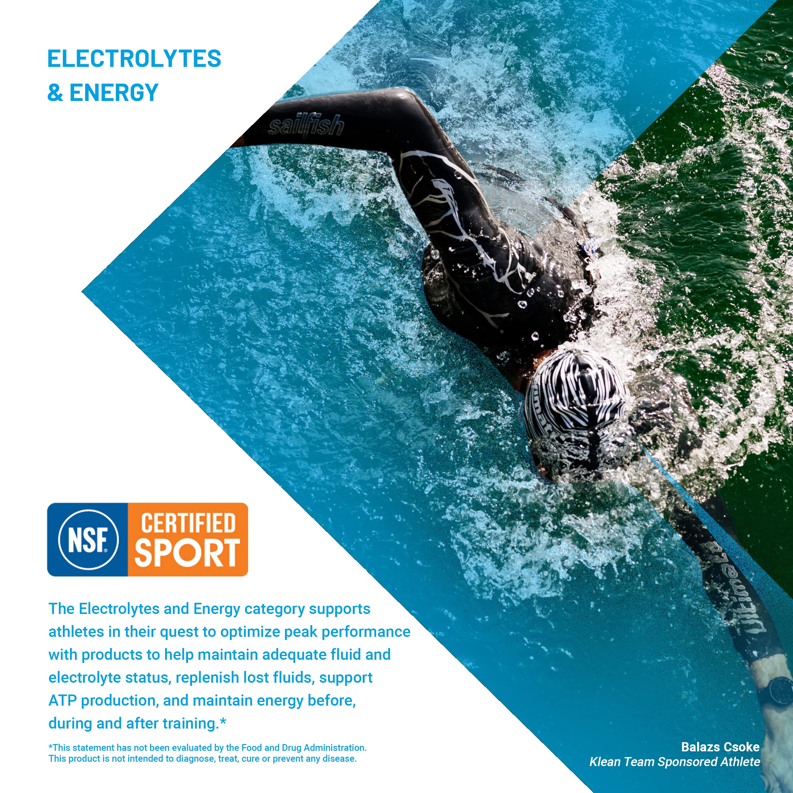 Klean Electrolytes soutient l'équilibre hydrique et la fonction nerveuse
