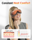 Klobela Massage Yeux Thermique avec Réglage pour soulager les tensions visuelles.