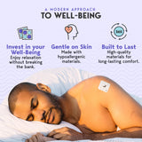Klova ZSleep Patch : emplacement sur le corps simple et discret.