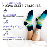 Klova ZSleep Patch : utilisation simple avant le coucher.