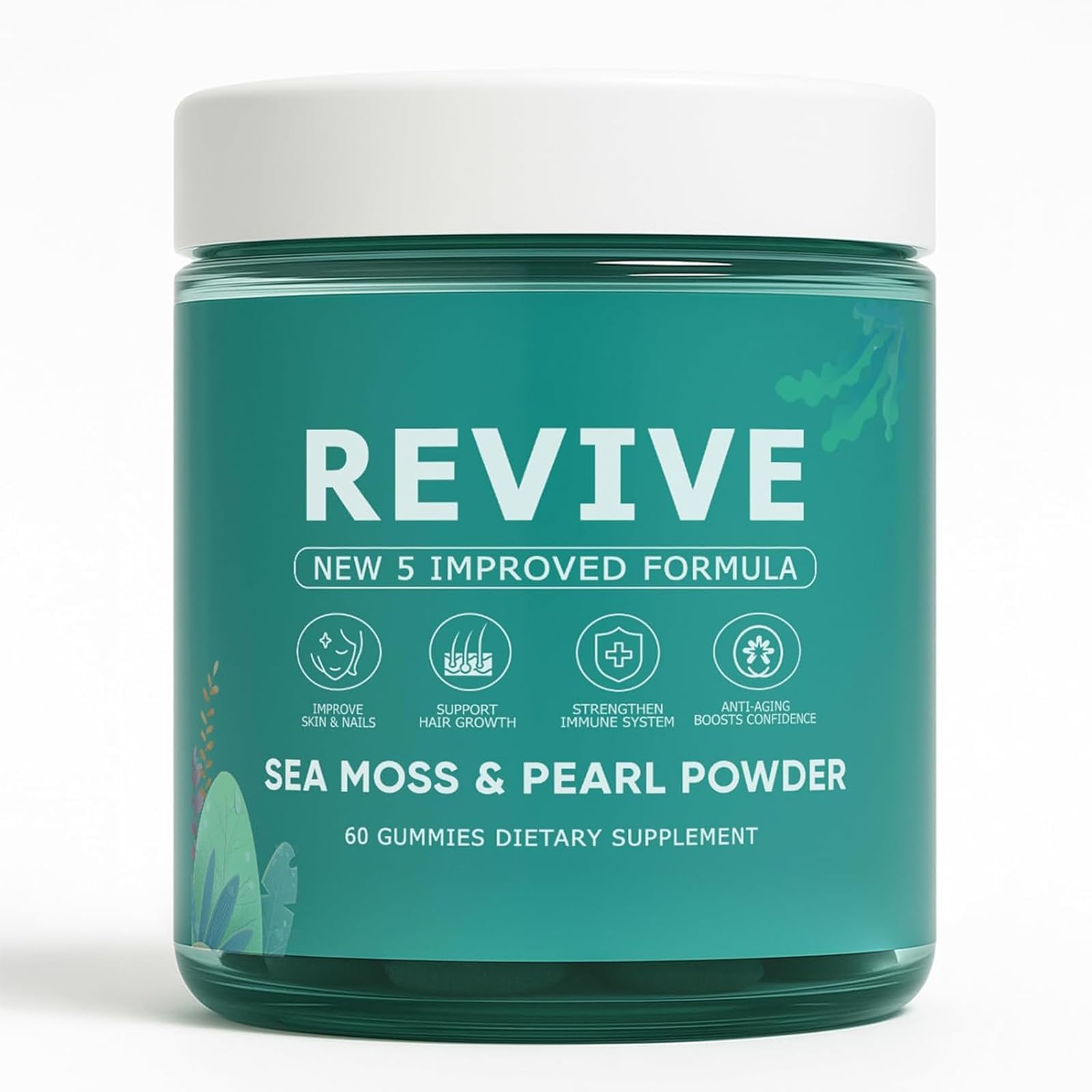 KLUNIZ Revive gommes-cheveux en bouteille, soutien pratique à la routine capillaire quotidienne.