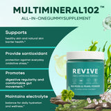 KLUNIZ Revive gommes-cheveux, texture douce et agréable à mâcher.