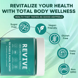 KLUNIZ Revive gommes vitamine C et E, soutien potentiel de cheveux plus forts.