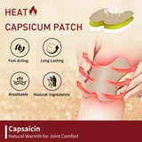 Patch Genou Capsaicine KmaxShip — application rapide et chaleur ciblée pour le genou.