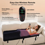 Knocoka Tapis Lumière Rouge, quatre modes, personnalisation intuitive.