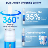 KOAEO applicateur à rotation 360°, couverture complète des dents